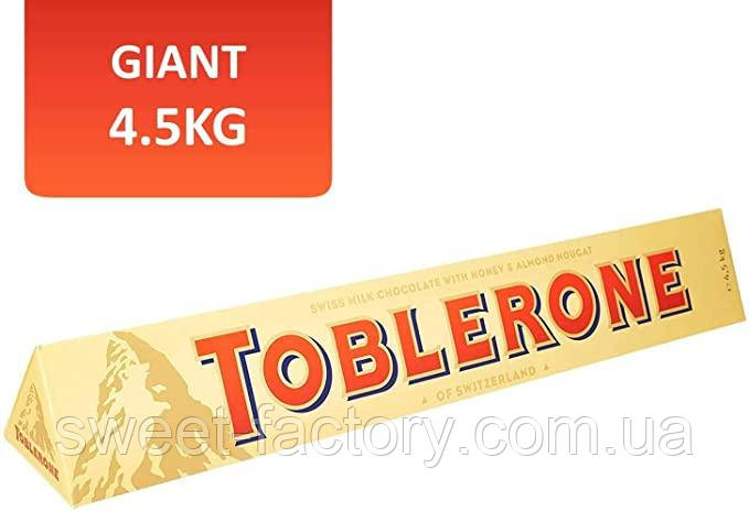 Toblerone Milk Chocolate Giant Bar 4500g (ID#1267842934), цена: 6599 ...