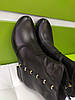 STTOPA деми. Розміри 36-41 Напівчоботи великих розмірів шкіряні. Каблук 4,5 см. 231-3641-45 Чорні, фото 6