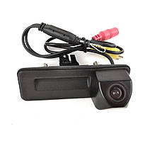 Камера заднього огляду штатна для Volkswagen Skoda Octavia, Fabia, Superb, Yeti, Roomster, Audi A1, A3 CCD/CVBS