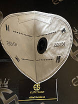 Маска-респіратор голуба KN-95 багаторазова, фото 4