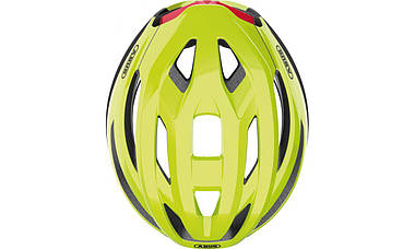 Шолом велосипедний ABUS StormChaser S 51-55 Neon Yellow, фото 2