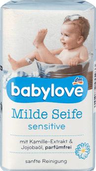 Дитяче мило  BABYLOVE Seife  sensitive 100г