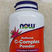 Вітамін С NOW Buffered C-Complex Powder 227 г, фото 5