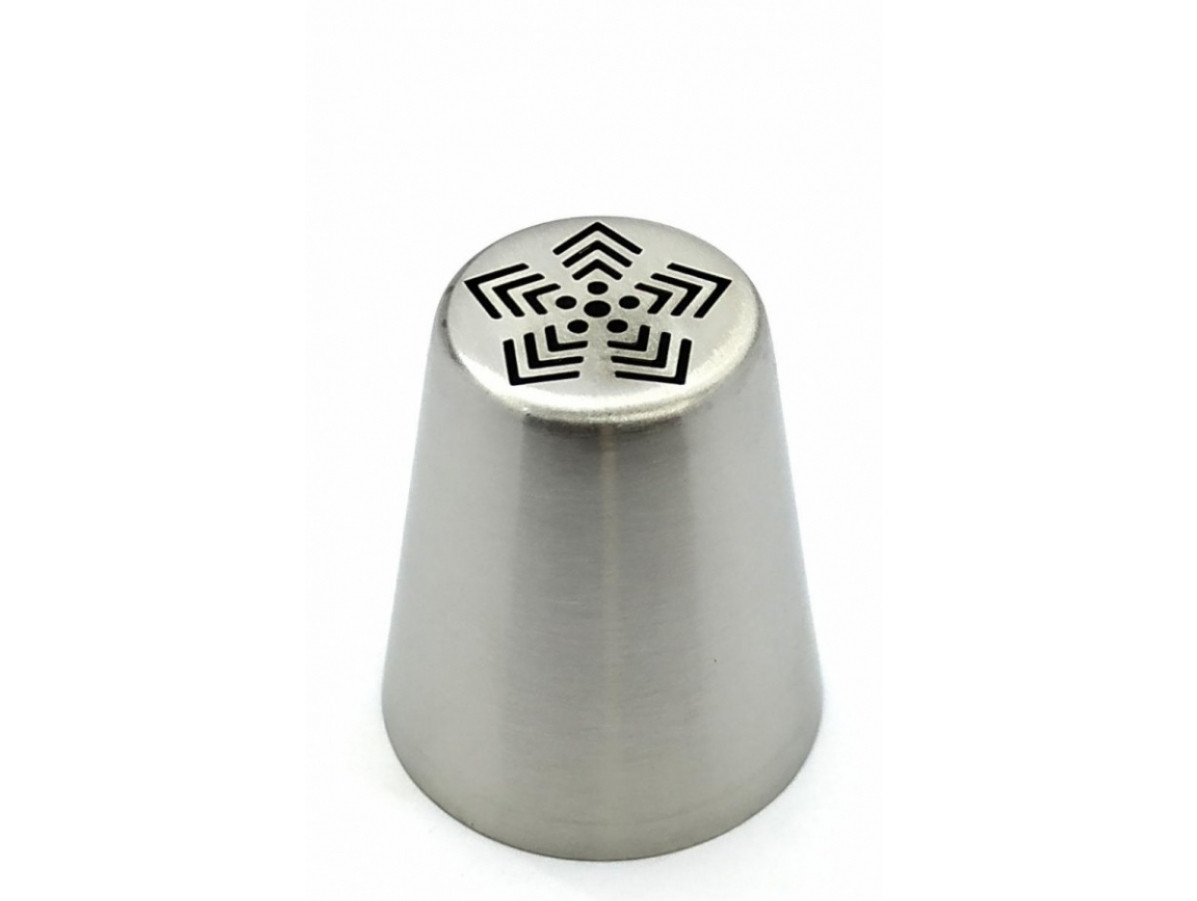 Насадка кондитерська метал. МАЛАЗІЙСЬКІ КВІТИ №23 БЕЗШОВНА