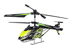 Вертоліт на пульті 3-к р/к мікро WL Toys S929 з автопілотом (зелений)