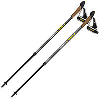 Палиці для скандинавської ходьби Vipole Vario Novice Grey (S2033) з алюмінієвого сплаву Alu 7075