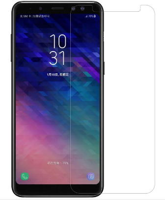 Гідрогелева захисна плівка на Samsung Galaxy A8+ 2018 A730 на весь екран прозора, фото 1