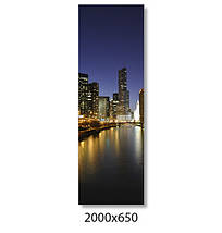 Вінілова наклейка на двері (самоклеюча ламінована плівка ПВХ) 200 х 65 см, фото 4