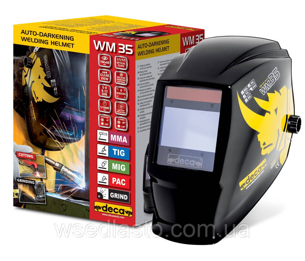 Автоматично затемнююча маска WM 35 Deca 010377