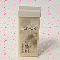 Віск касетний ItalWax White chocolate 100 мл білий шоколад для депіляції