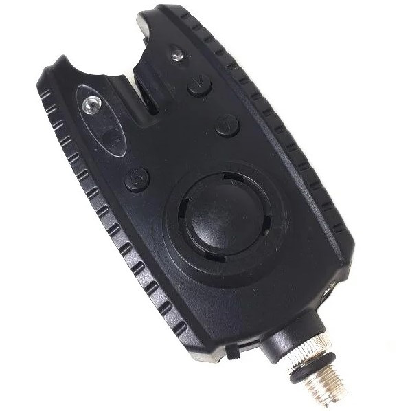 Індикатор, сигналізатор клювання Sams Fish SF23993, звуковий, оптичний, чорний, фото 1