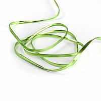 Тасьма шкіряна лакована 5мм салатова (52225.005)