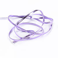 Тасьма шкіряна лакована 5мм бузкова (52225.015)