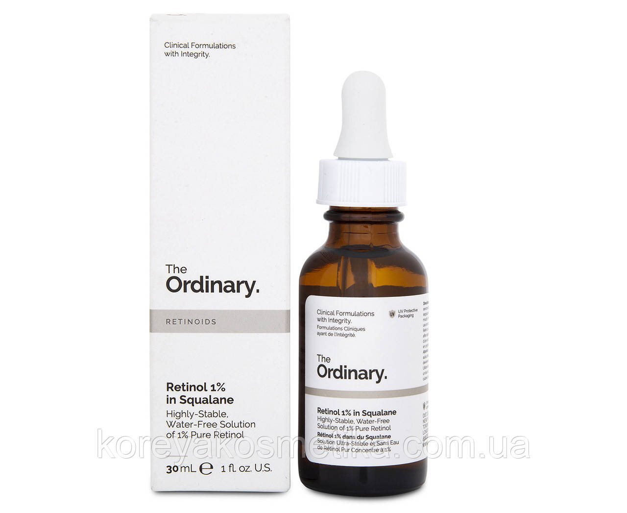 Сыворотка с Ретинолом 1% в Сквалане The Ordinary Retinol 1% In Squalane ...