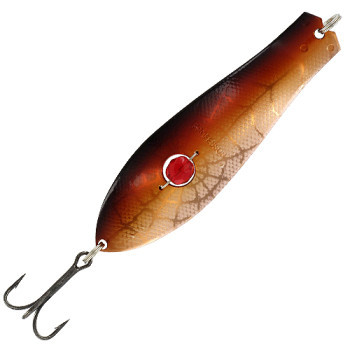 Блешня Kuusamo Professor 2 с бусиной 90mm 26g UV: BL/R/O-C 050132500