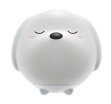 Дитячий нічник-іграшка Baseus Cute series doggie silicone Собачка Білий (DGAM-B02), фото 3