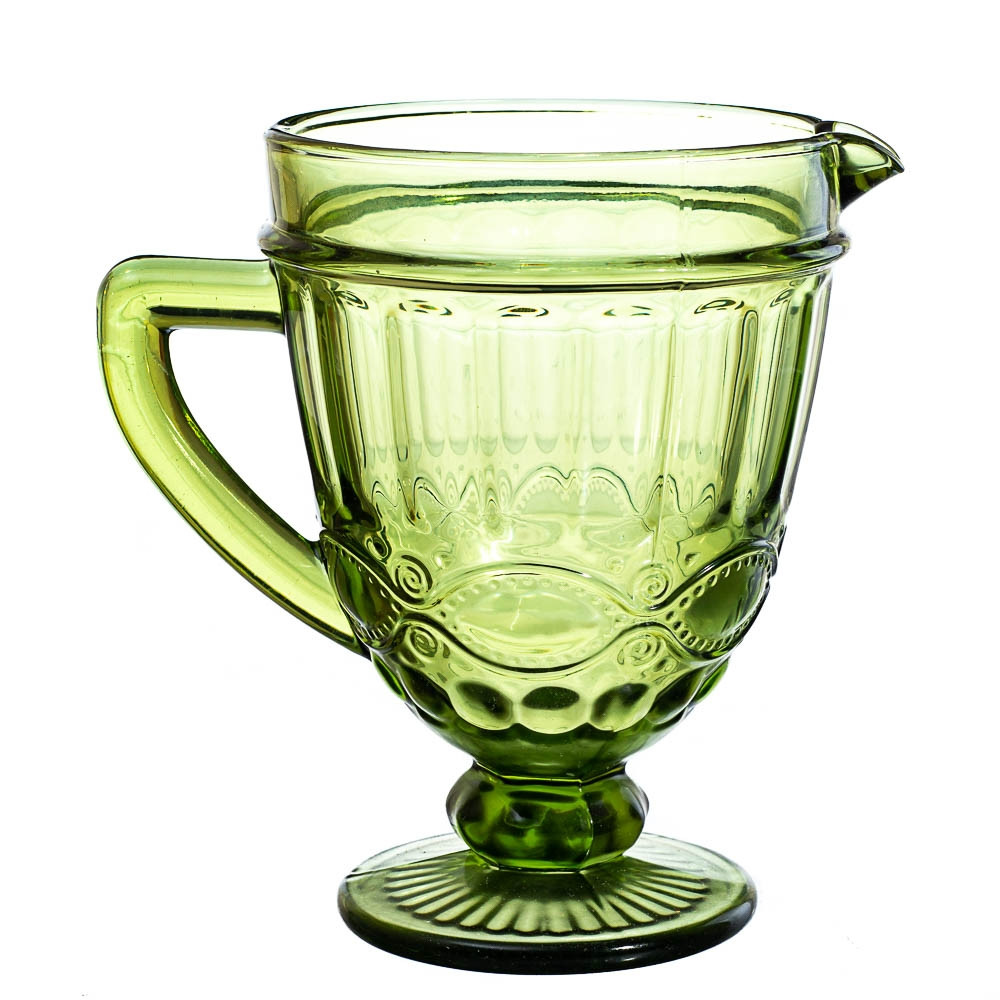 Кувшин "Изумруд", 14*20см., 1л., стекло (8215-003)