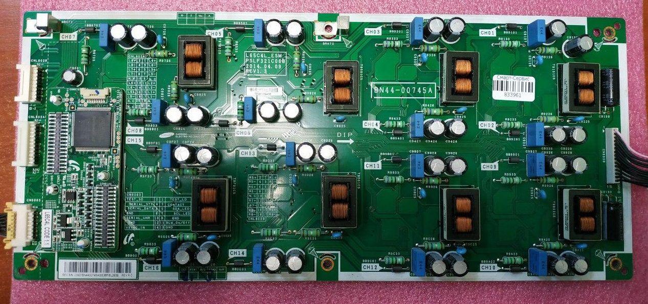 Плата power supply LED driver board BN44-00745A, L65C4L_ESM, з моделі: Samsung UN65HU9000, UN55HU9000, фото 1