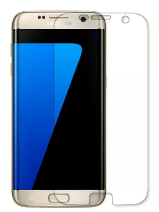 Гідрогелева захисна плівка на Samsung Galaxy S7 edge на весь екран прозора, фото 1