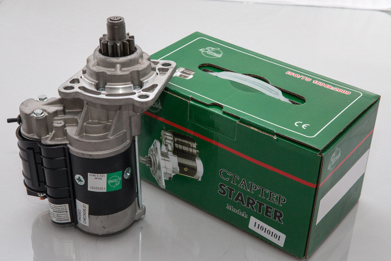 Стартер редукторний 12В 3,5 Квт Slovak Посилень URSUS, фото 1