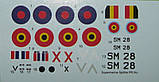Пластикова модель 1/72 Kovozavody Prostejov 0176 Британський винищувач Spitfire FR.IXc, фото 4