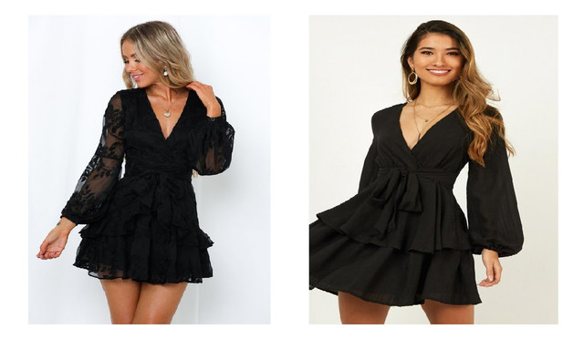 Черное платье