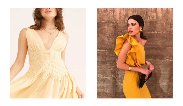 Жовте плаття