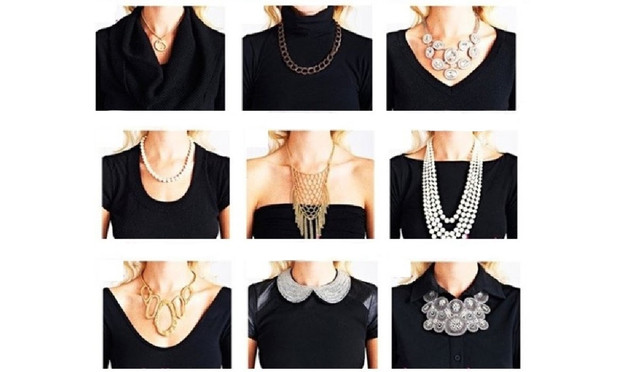 Як підібрати прикрасу під виріз?