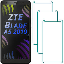 Комплект ZTE Blade A5 2019 Захисні Стекла (3 шт.) (ЗТЕ Блейд А5)