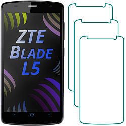 Комплект ZTE Blade L5 Захисні Стекла (3 шт.) (ЗТЕ Блейд Л5)