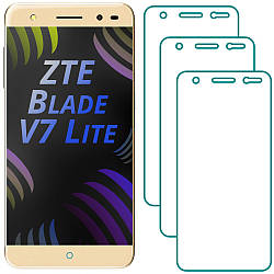 Комплект ZTE Blade V7 Lite Захисні Стекла (3 шт.) (ЗТЕ Блейд В7 Лайт)