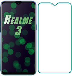 Захисне скло Realme 3 (Прозоре 2.5 D 9H) (Реалми 3)