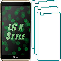 Комплект LG X Style K220 Захисні Стекла (3 шт.) (Лджи Х Икс Стайл)