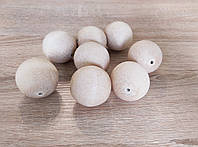 Намистини дерев'яні 40 мм