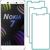 Комплект Nokia 7 Защитные Стекла (3 шт.) (Нокиа 7)