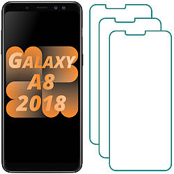Комплект Samsung A8 2018 Захисні Скла (3 шт.) (Самсунг А8 18 А530)