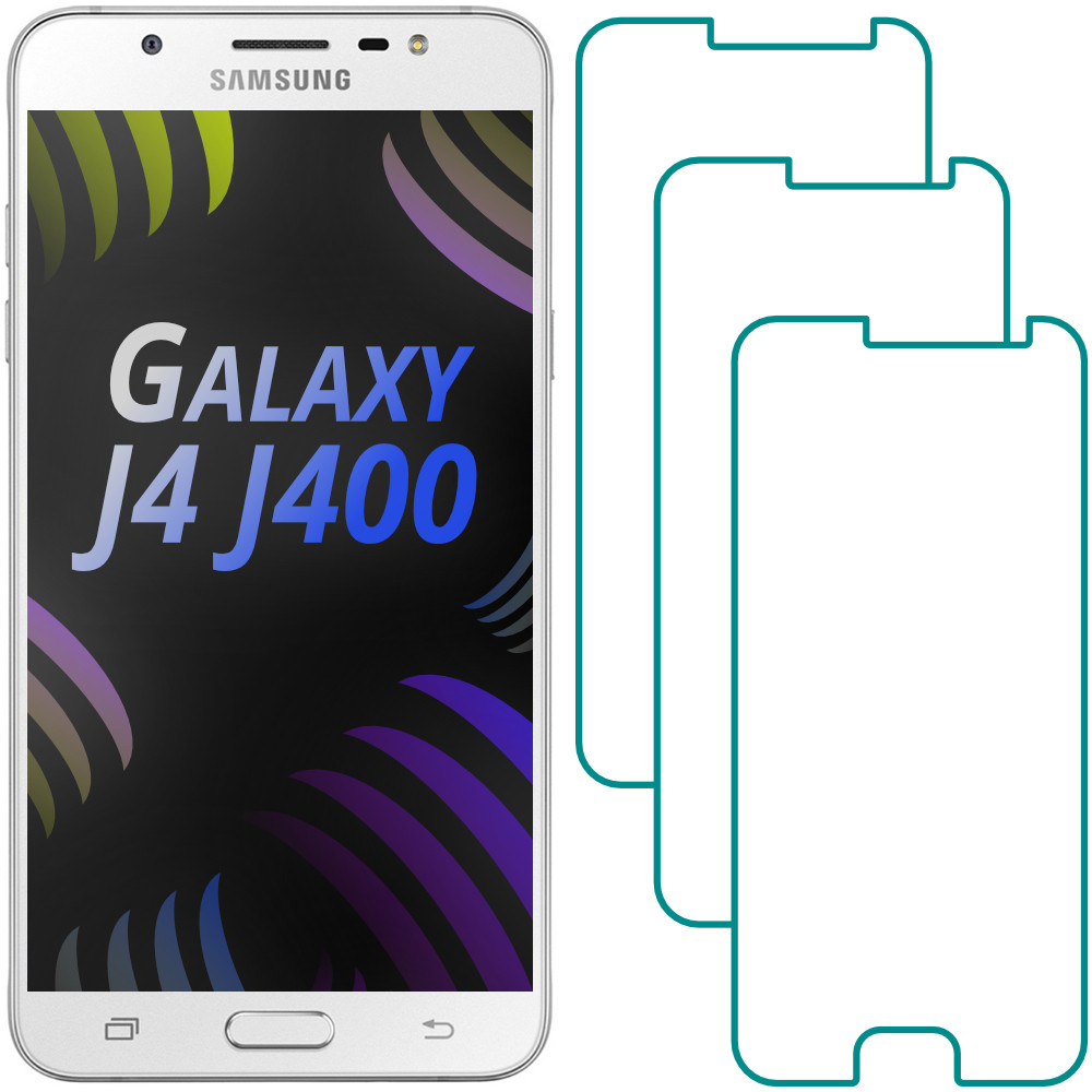 Комплект Samsung J4 J400 Захисні Стекла (3 шт.) (Самсунг Джей Джи 4 2018)