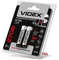 Аккумуляторы Videx AA 2700 mAh (HR6, Ni-MH)