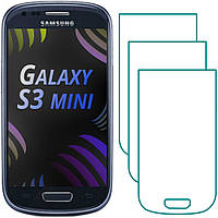 Комплект Samsung S3 mini i8190 Защитные Стекла (3 шт.) (Самсунг С3 Мини 8190)
