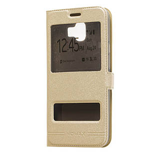 Чехол-книжка Momax для Samsung Galaxy J2 2018 J250 Gold
