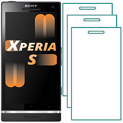 Комплект Sony S LT26i Захисні Стекла (3 шт.) (Сони Иксперия ЛТ26и)