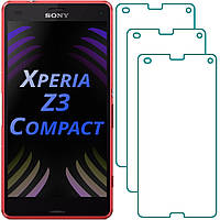 Комплект Sony Z3 Compact Защитные Стекла (3 шт.) (Сони Иксперия З3 Зет 3 Компакт)