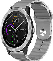 Ремешок Wave для Garmin Vivoactive 3 Grey