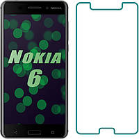 Защитное стекло Nokia 6 (Прозрачное 2.5 D 9H)