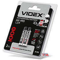 Аккумуляторы Videx AAA 1000 mAh (HR03, Ni-MH)