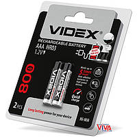 Аккумуляторы Videx AAA 800 mAh (HR03, Ni-MH)