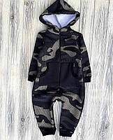 Дитячий теплий ромпер на хлопчика «King», фото 2