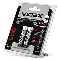 Аккумуляторы Videx AA 600 mAh (HR6, Ni-MH)