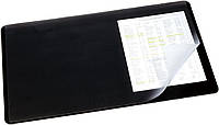 Подложка для рабочего стола с прозрачным клапаном 40х53 см черная Durable Германия