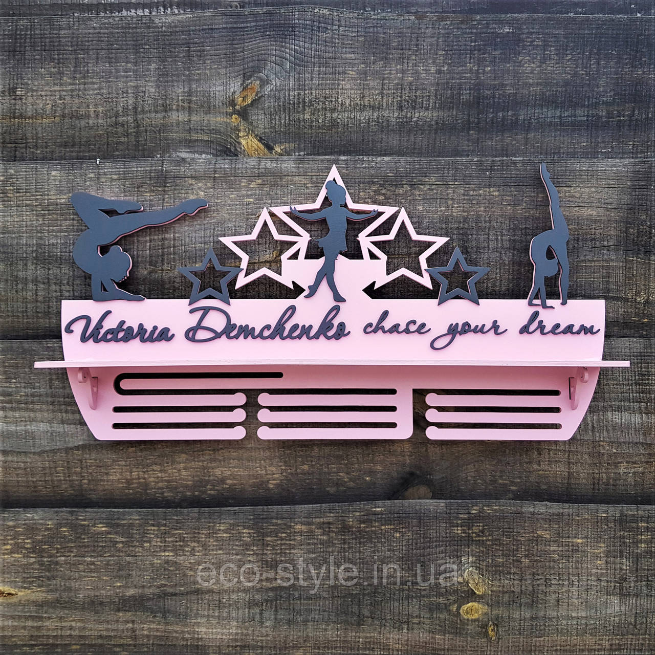 Медальниця для гімнастики. Полиця для кубків гімнастика. Акростатика, фото 1